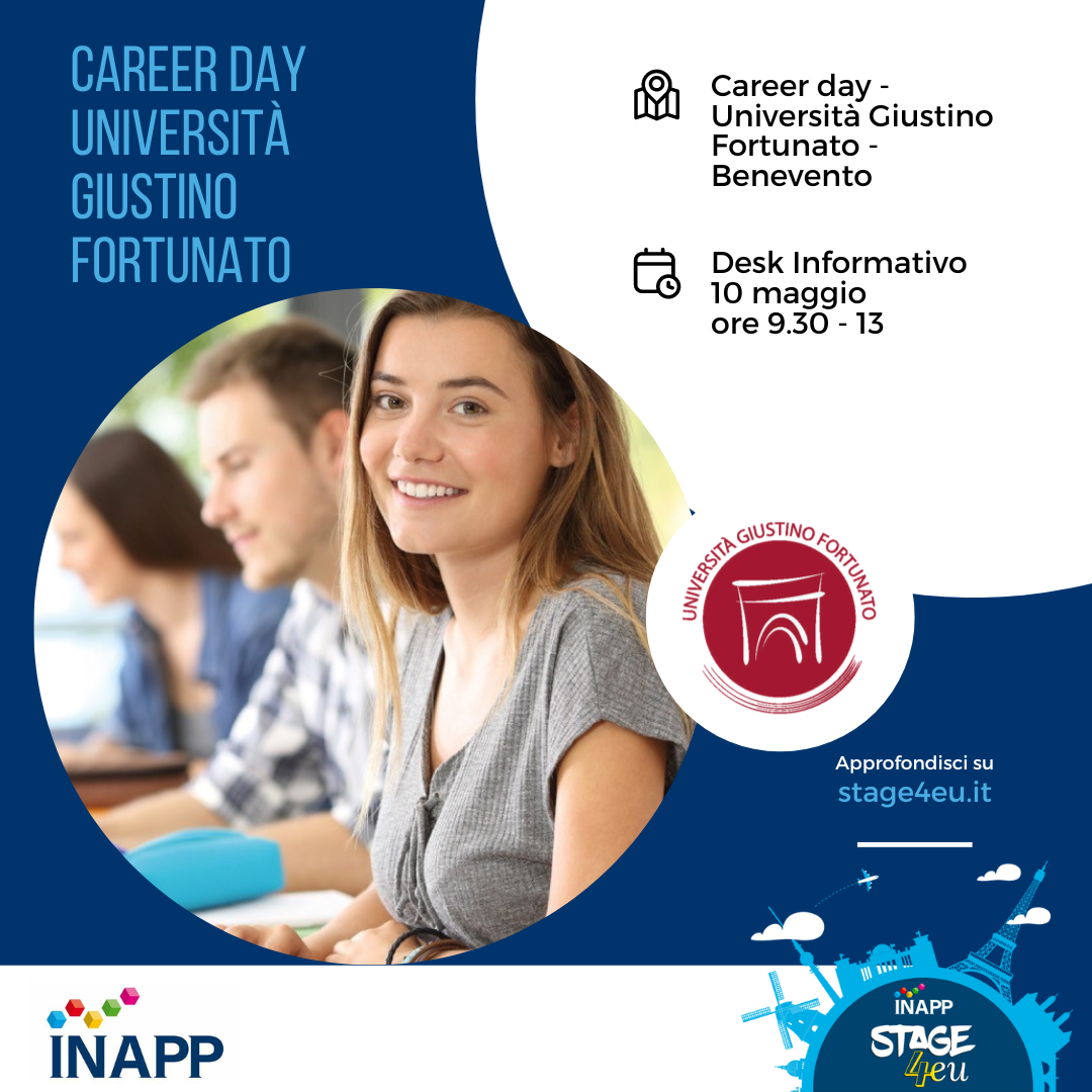 Stage4eu al Career Day dell’Università Giustino Fortunato